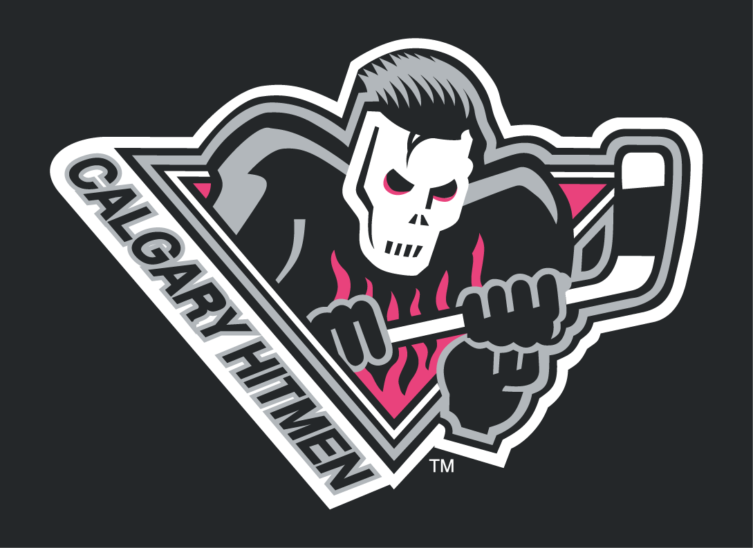 Hitmen Logo - Calgary Hitmen Jersey Logo - Western Hockey League (WHL) - Chris ...