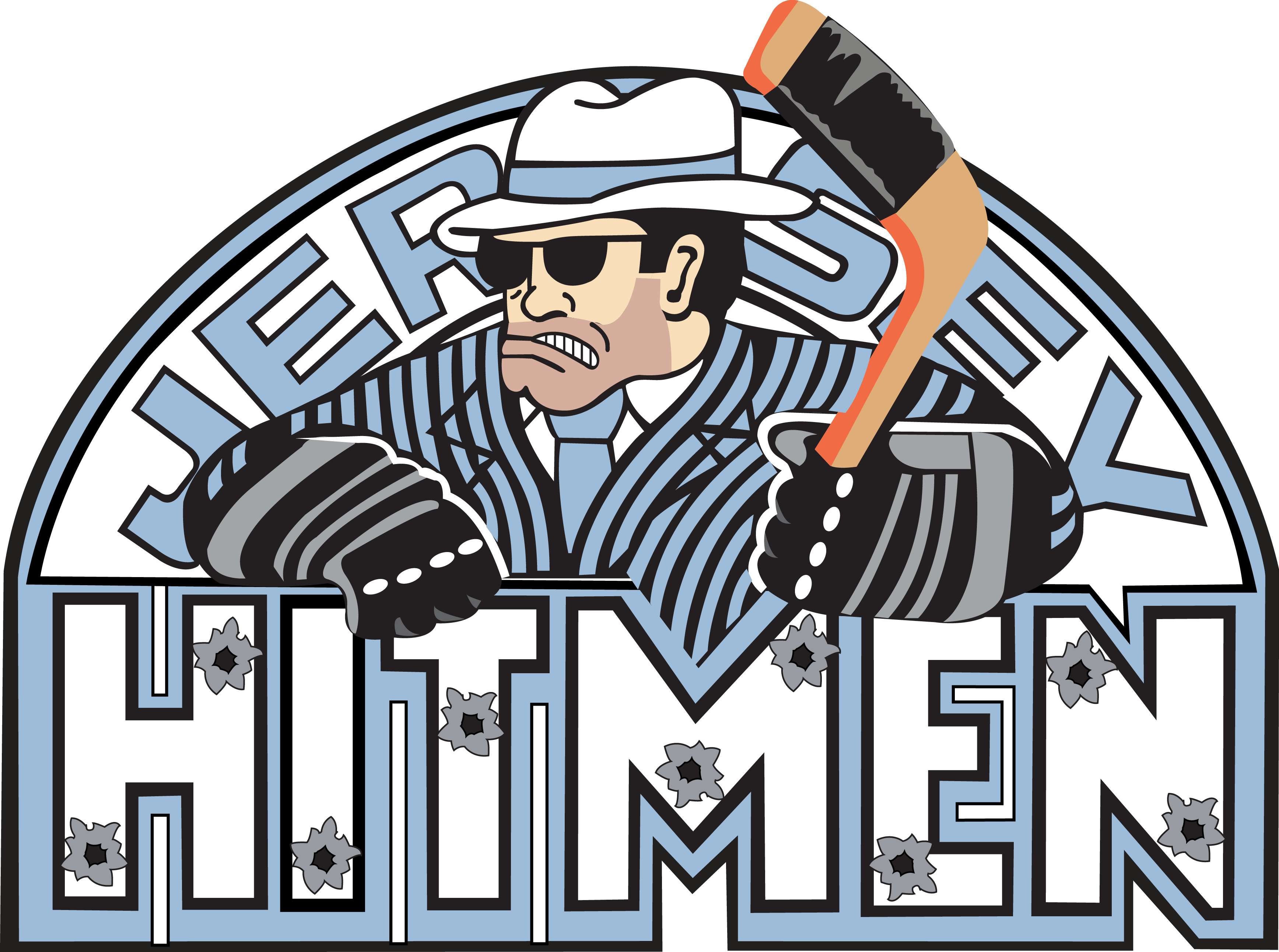 Hitmen Logo - Jersey Hitmen Logo transparent PNG - StickPNG