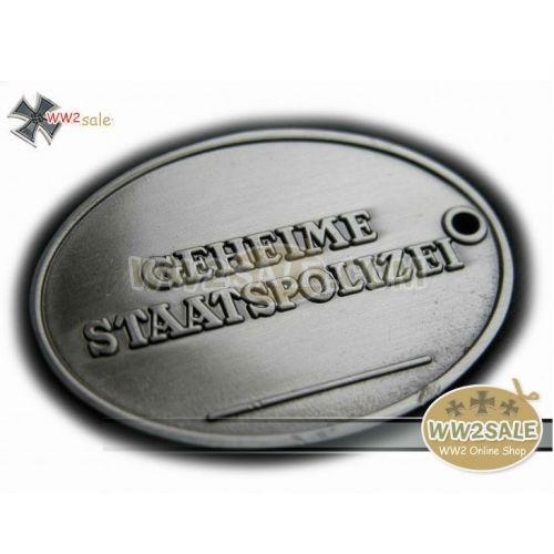 Gestapo Logo - Gestapo identification badges