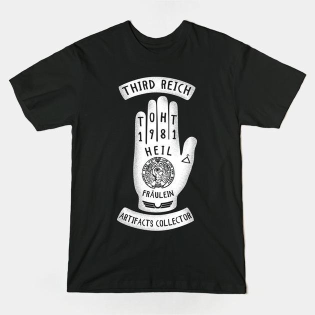 Gestapo Logo - Gestapo Hand - Indiana Jones T-Shirt - The Shirt List