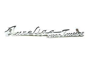 Aurelia Logo - sigla scritta LANCIA AURELIA GRAN TURISMO 153mm badge emblem sign