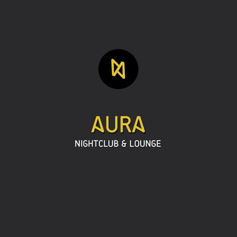 Aura Logo - Simple But Thoughtful Logo Design For Nightclub Lounge Aura Wins