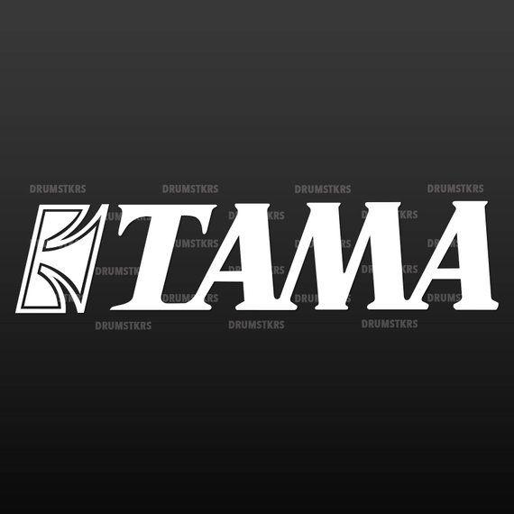 Tama Logo - Tama logo replacement for Bass Drum head Die Cut no | Etsy