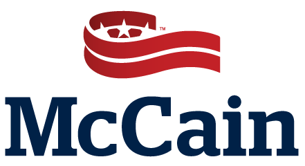 McCain Logo - Brand New: McCain, Lesson Learned