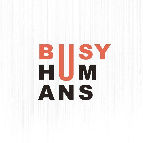 Busy Logo - Logo Design for Busy Humans by Maya BankovaMaya Bankova