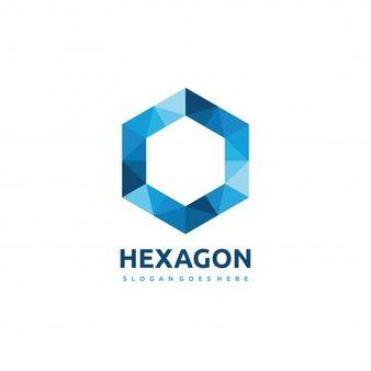 Hexagon with Lines Logo - Hexagon Vectors, Photos and PSD files | Free Download