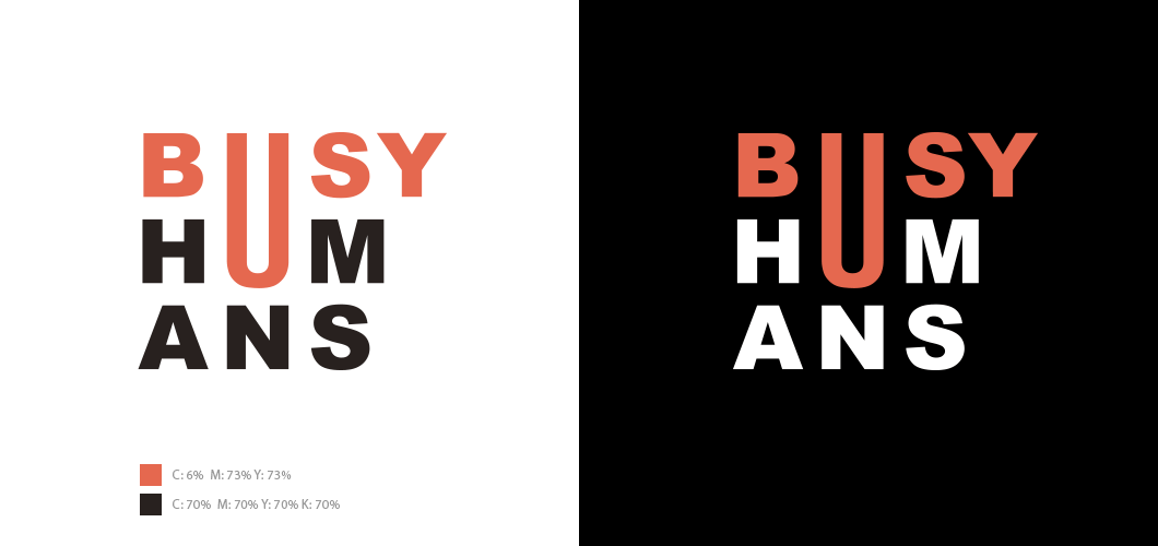 Busy Logo - Logo Design for Busy Humans by Maya BankovaMaya Bankova – Web Designer