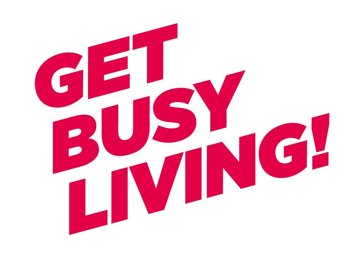 Busy Logo - Matt Hampson Foundation - Get Busy Living! logo