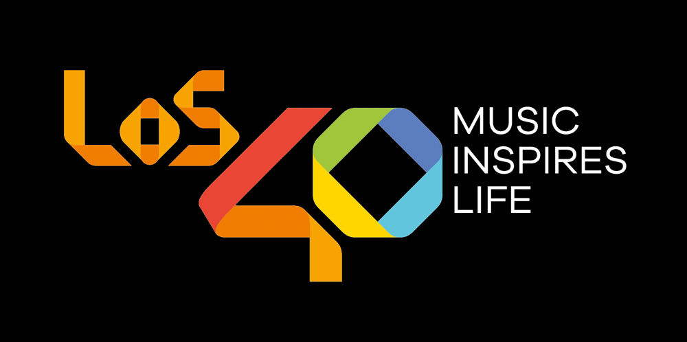 40 Logo - Brand New: New Logo for Los 40 by Gold Mercury International