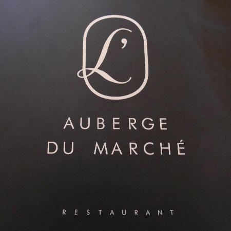 L'Auberge Logo - Karte aussen - Picture of L'Auberge Du Marche, Velleron - TripAdvisor