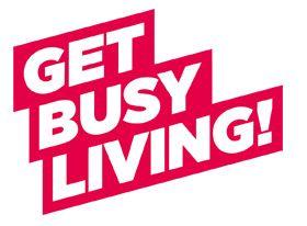 Busy Logo - Matt Hampson Foundation - Get Busy Living! logo
