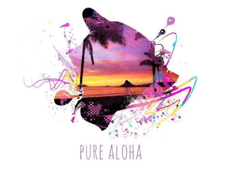 Aloha Logo - Pure Aloha Logo Web Design Website Development Company
