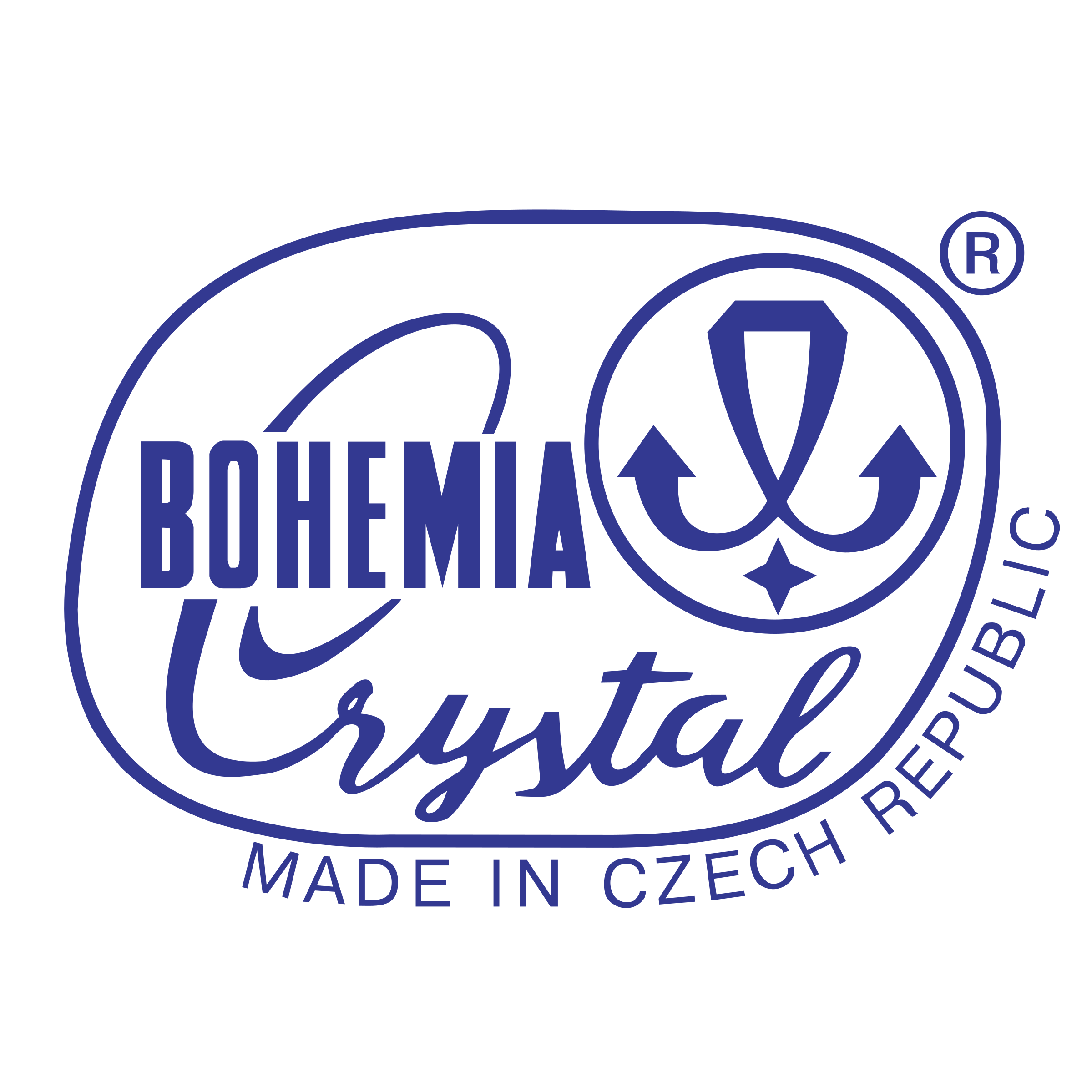 Bohemia Logo - Bohemia Crystal Logo PNG Transparent & SVG Vector - Freebie Supply