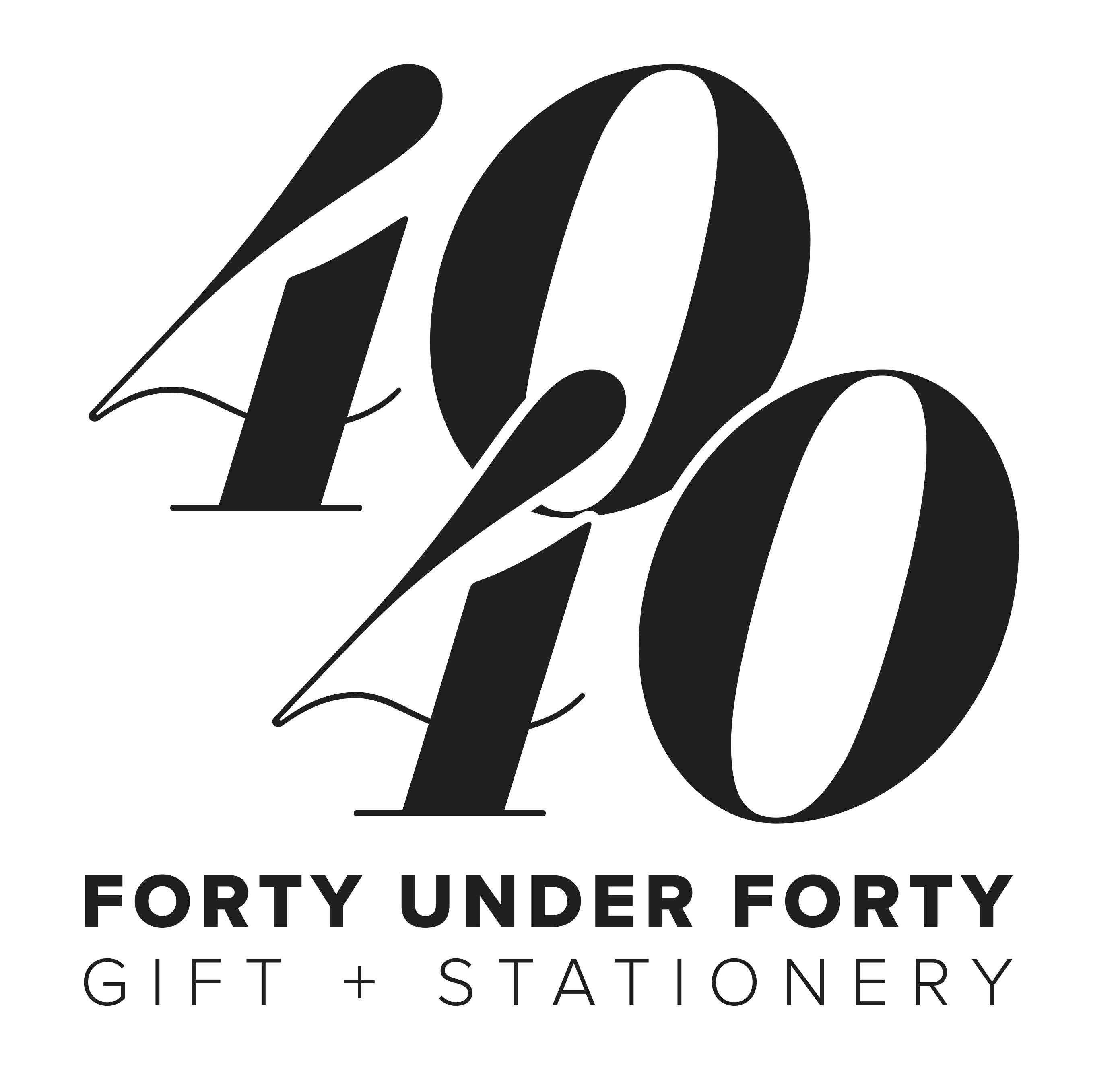 40 Logo - Inaugural Gift + Stationery 40 Under 40 Awards announced during Las ...