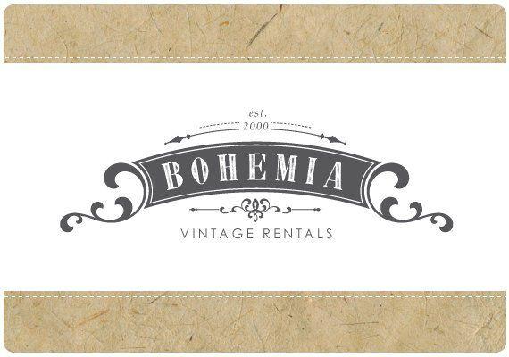 Bohemia Logo - Custom Logo Design - PreDesigned Logo - PreMade Logo - Vector Logo ...