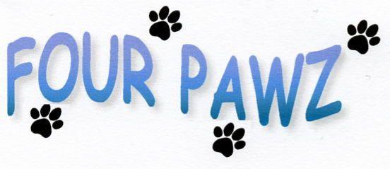 Pawz Logo - Four Pawz (UK) - Dog & Cat Grooming