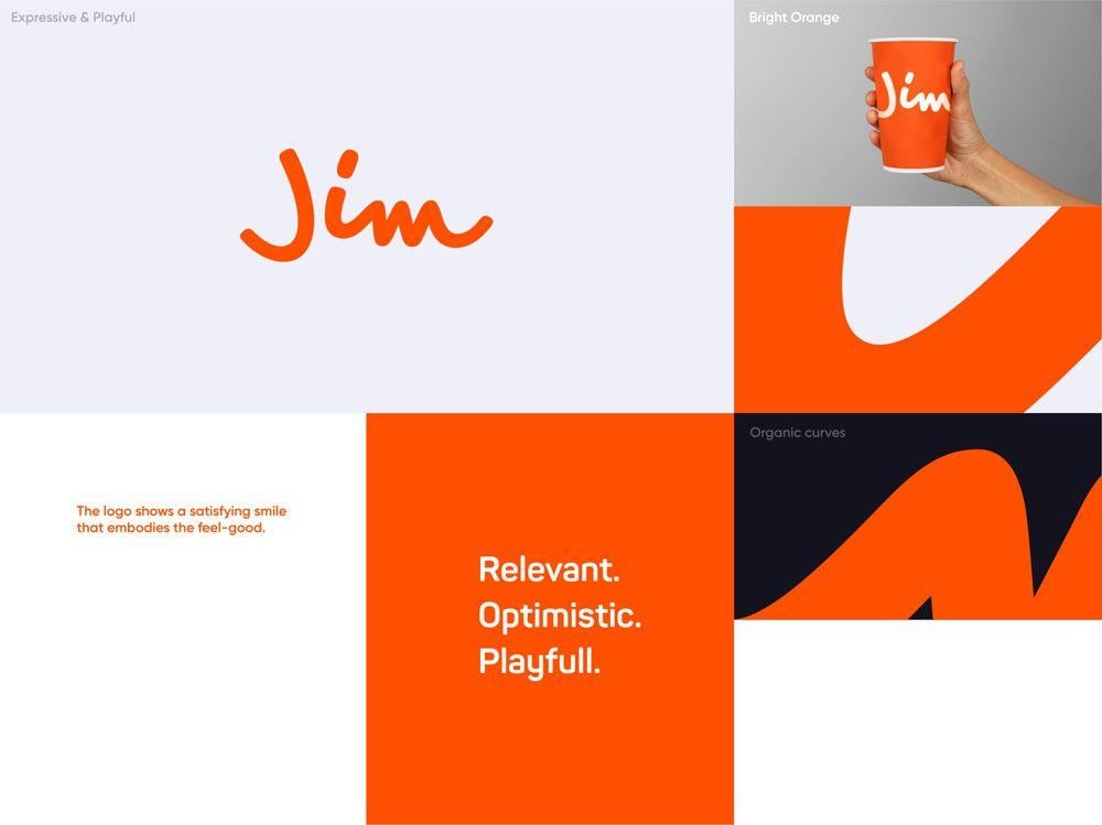 Jim Logo - Brand New: New Logo And On Air Look For Jim