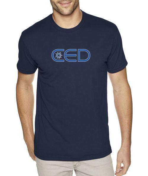 CED Logo - CED 2 Bar Logo Print T-Shirt - CED & DBA PRODUCT PORTAL