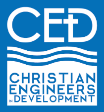 CED Logo - Christian Engineers in Development