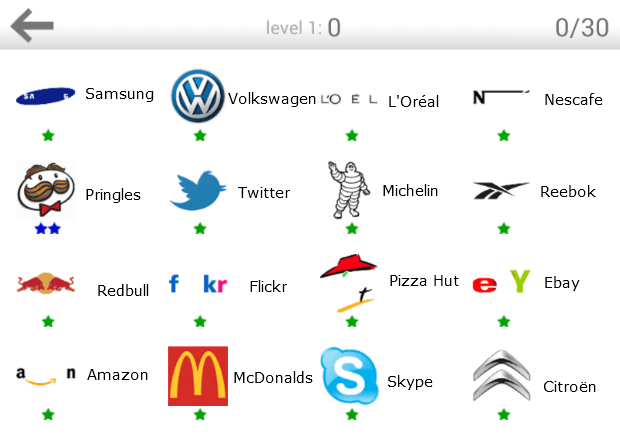 Jeu Logo - Logo quiz : les solutions niveau par niveau - logoquiz.fr