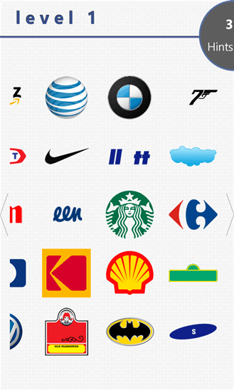Jeu Logo - Logos Quiz jeu de devinette de logos gratuit sur Windows Phone