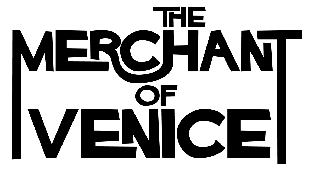 Merchant Logo - The Merchant of Venice title logo and shirt design