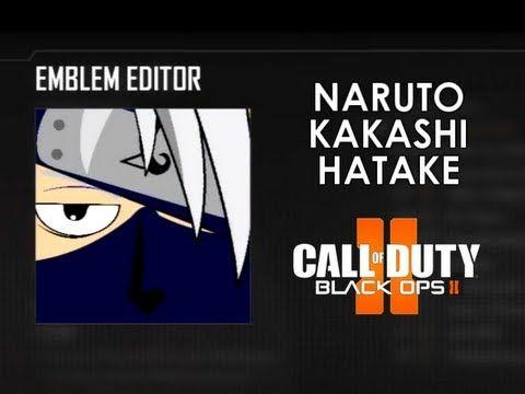 BO2 Logo - Naruto Kakashi Hatake - Black Ops 2 Emblem Tutorial by Draconis09 ...