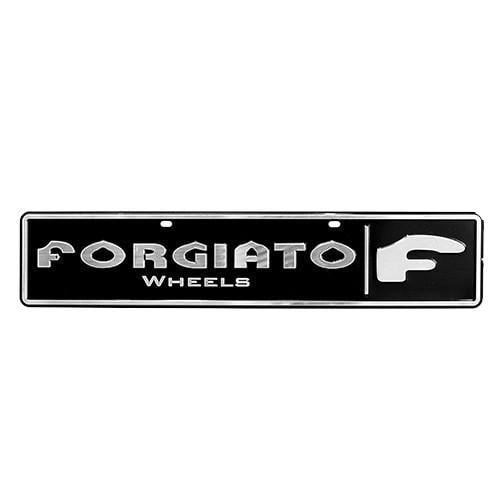 Forgiato Logo - European Style License Plate – Forgiato Wheels