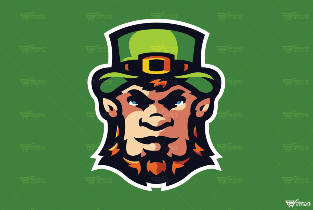 Leprechaun Logo - Leprechaun – Premade