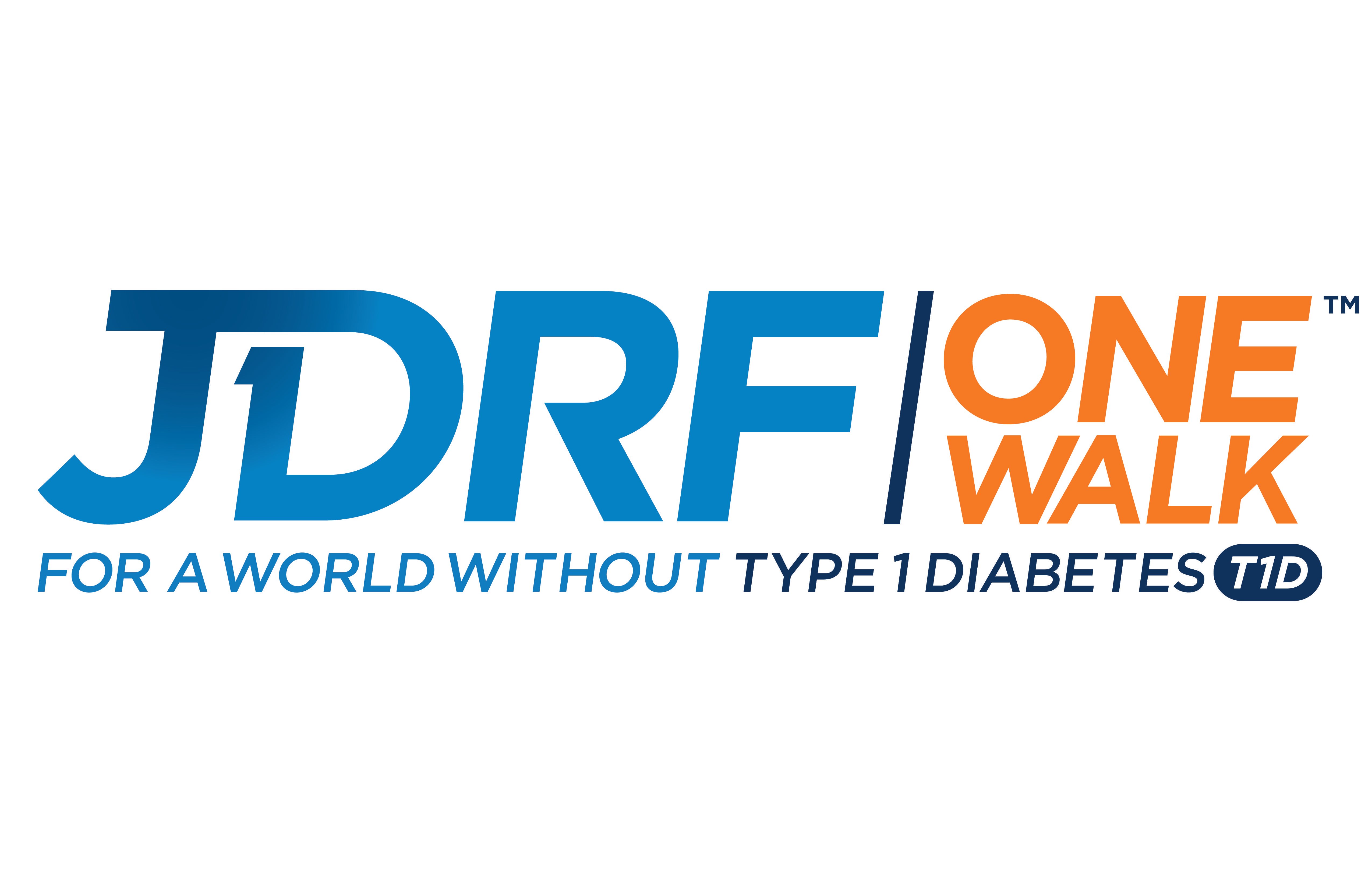 JDRF Logo - JDRF One Walk 3-color JPEG logo CMYK – Greater Blue Ridge Chapter