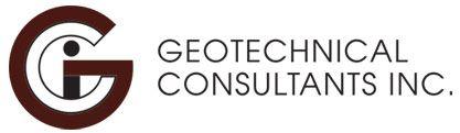 GCI Logo - Geotechnical Consultants Inc. GCI. Geotechnical Environmental