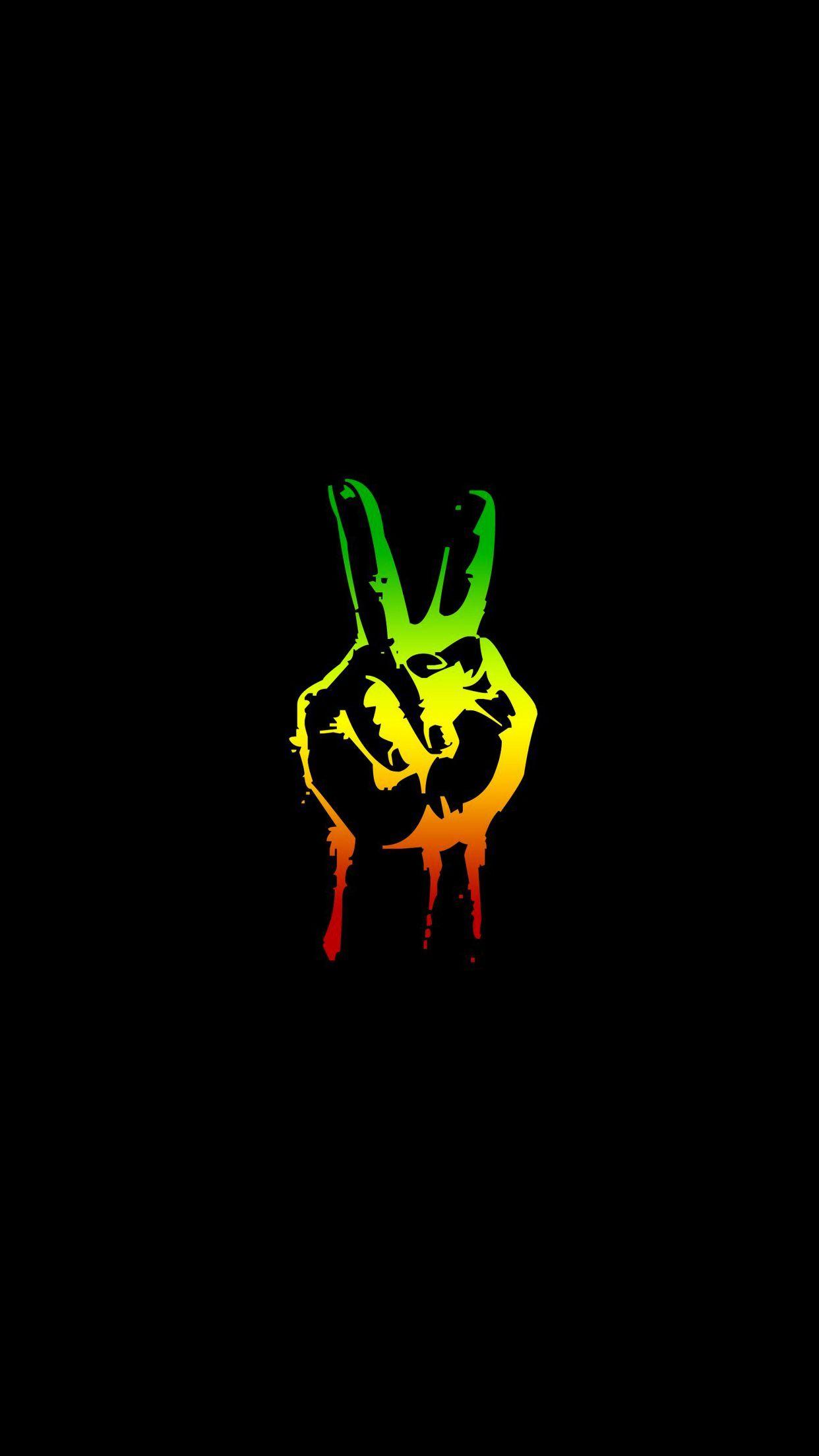 Reggae Logo - iPhone 4s Wallpaper Reggae Logo
