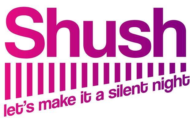 Shush Logo - Competition winners tell Lincoln youths to 'shush' at night