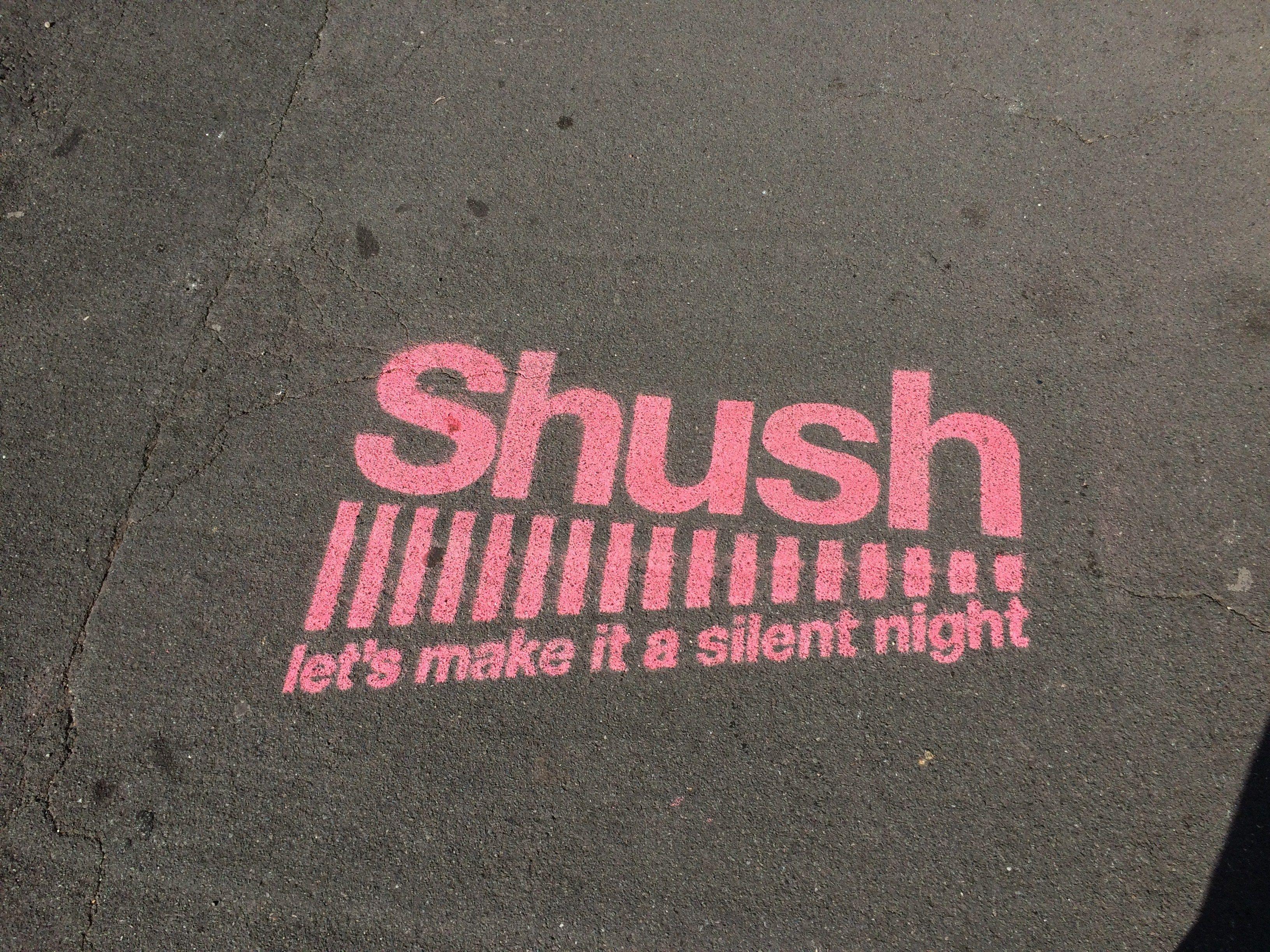Shush Logo - Shush campaign gets well underway