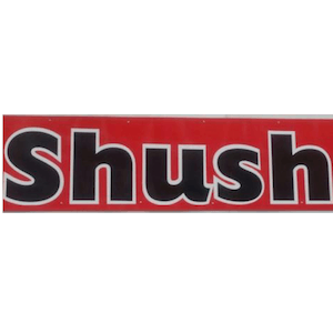 Shush Logo - Shush - Pyramids Birkenhead