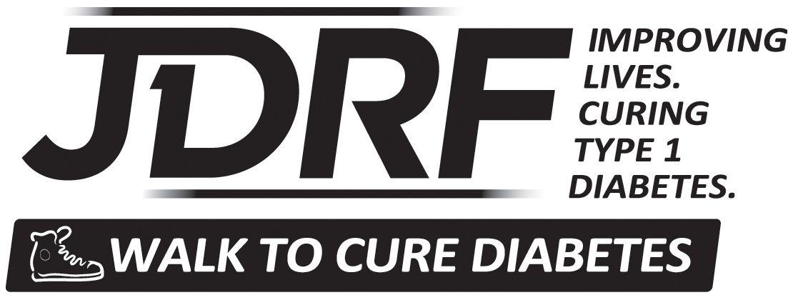 JDRF Logo - Jdrf Black Walktocure Logo. Free Image clip