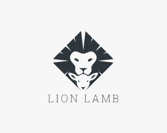 Lamb Logo - Lion Lamb logo Designed