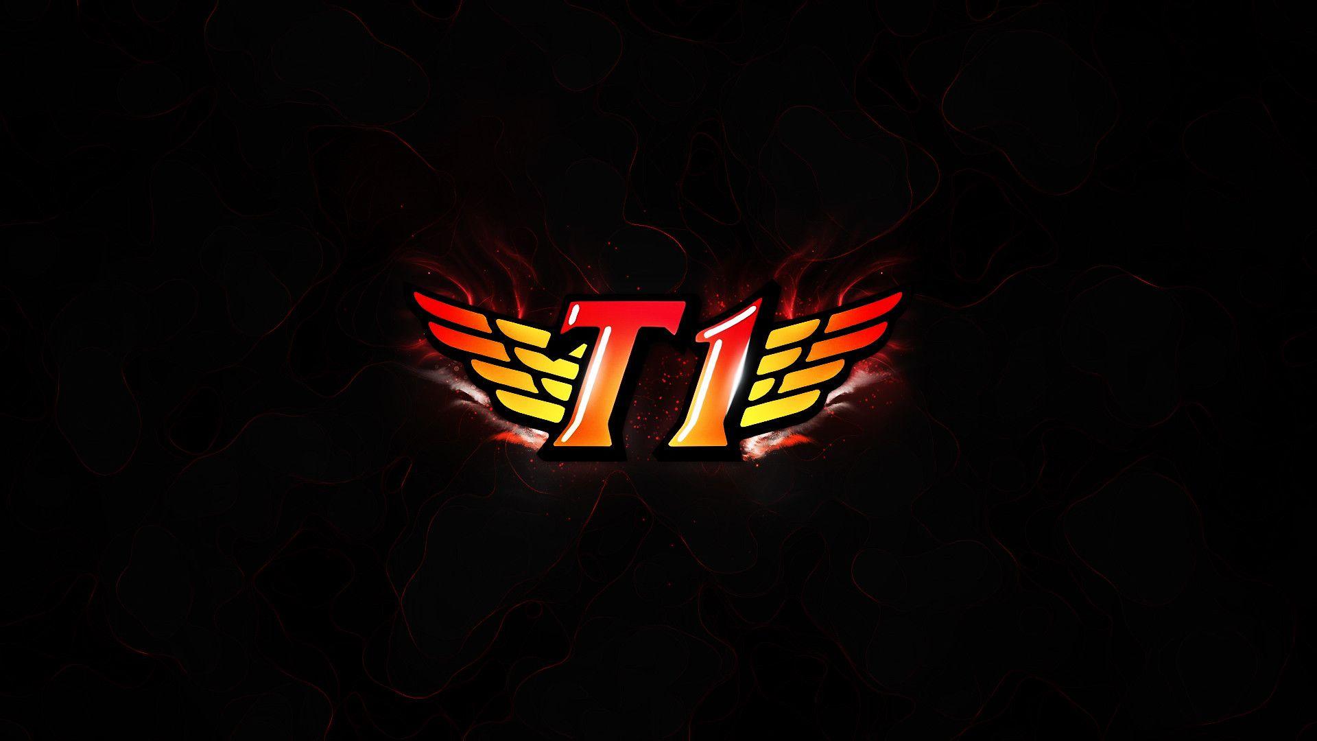 T1 Logo - SK Telecom T1 logo HD Wallpaperx1080