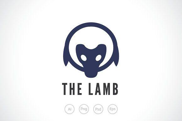 Lamb Logo - The Lamb Logo Template ~ Logo Templates ~ Creative Market