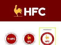 HFC Logo - HFC Chicken Fast Food Logo by Miloud BOUZALFAN | Dribbble | Dribbble