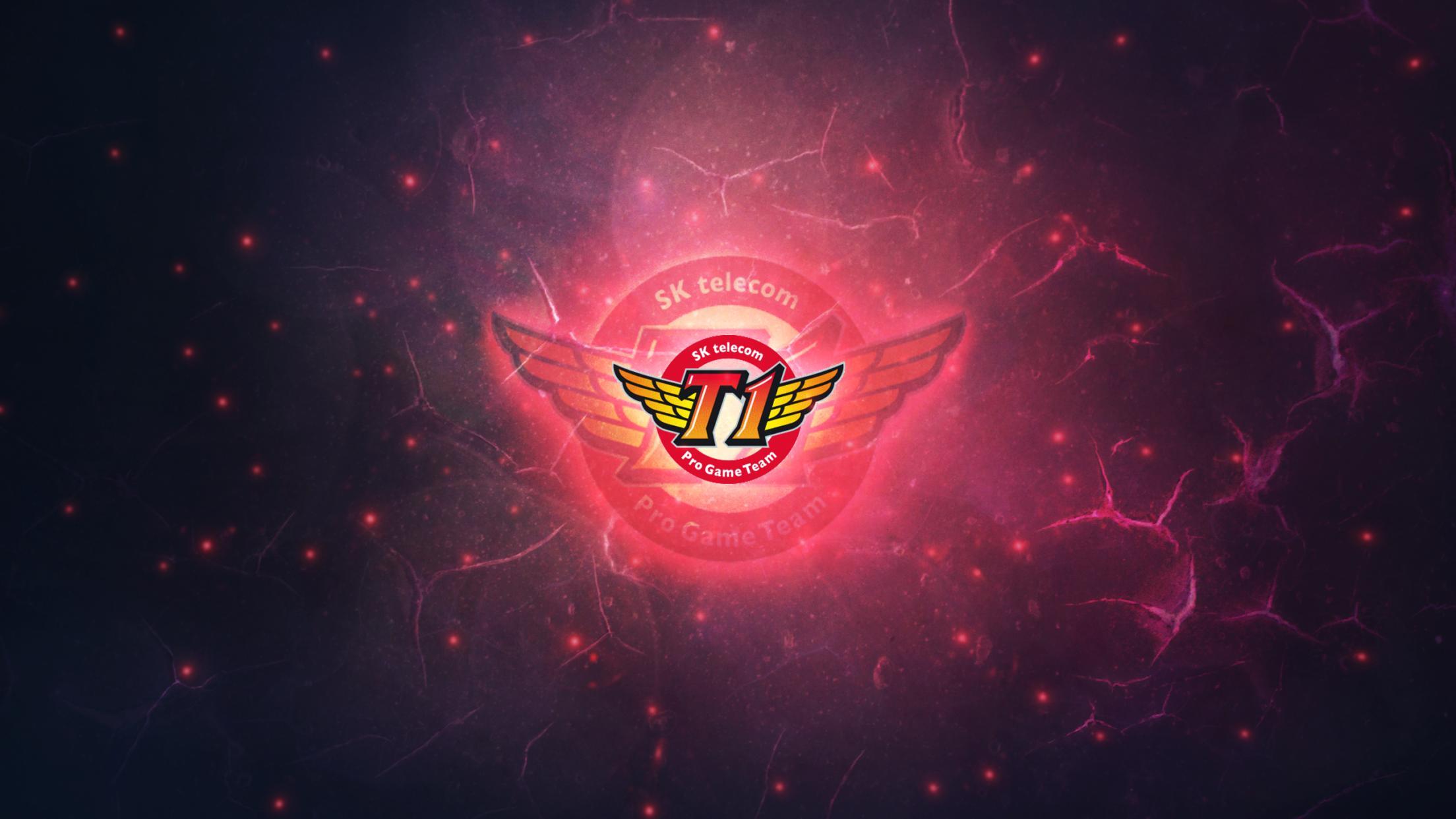 T1 Logo - SK Telecom T1 Logo Wallpaper