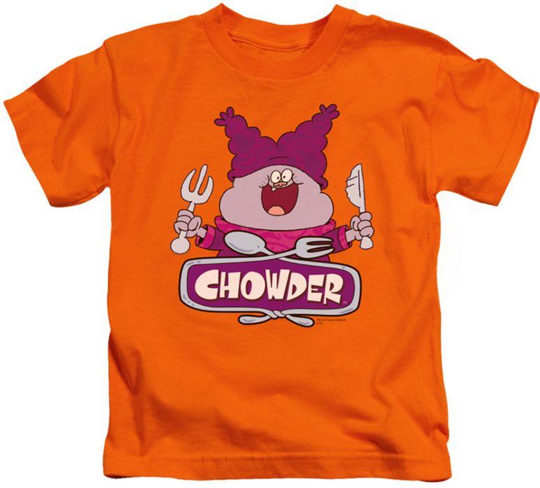 Chowder Logo - Chowder Kids T Shirt Logo Orange