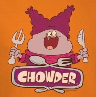 Chowder Logo - Chowder Logo T-Shirt - NerdKungFu