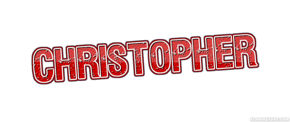 Christopher Logo - Christopher Logo. Free Name Design Tool from Flaming Text