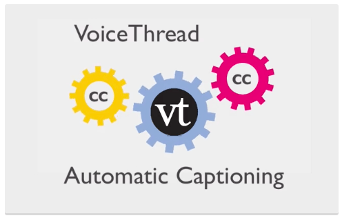 VoiceThread Logo - VoiceThread Has Automatic Captions | TLT Tutorials