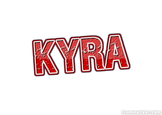 Kyra Logo - Kyra Logo | Free Name Design Tool from Flaming Text