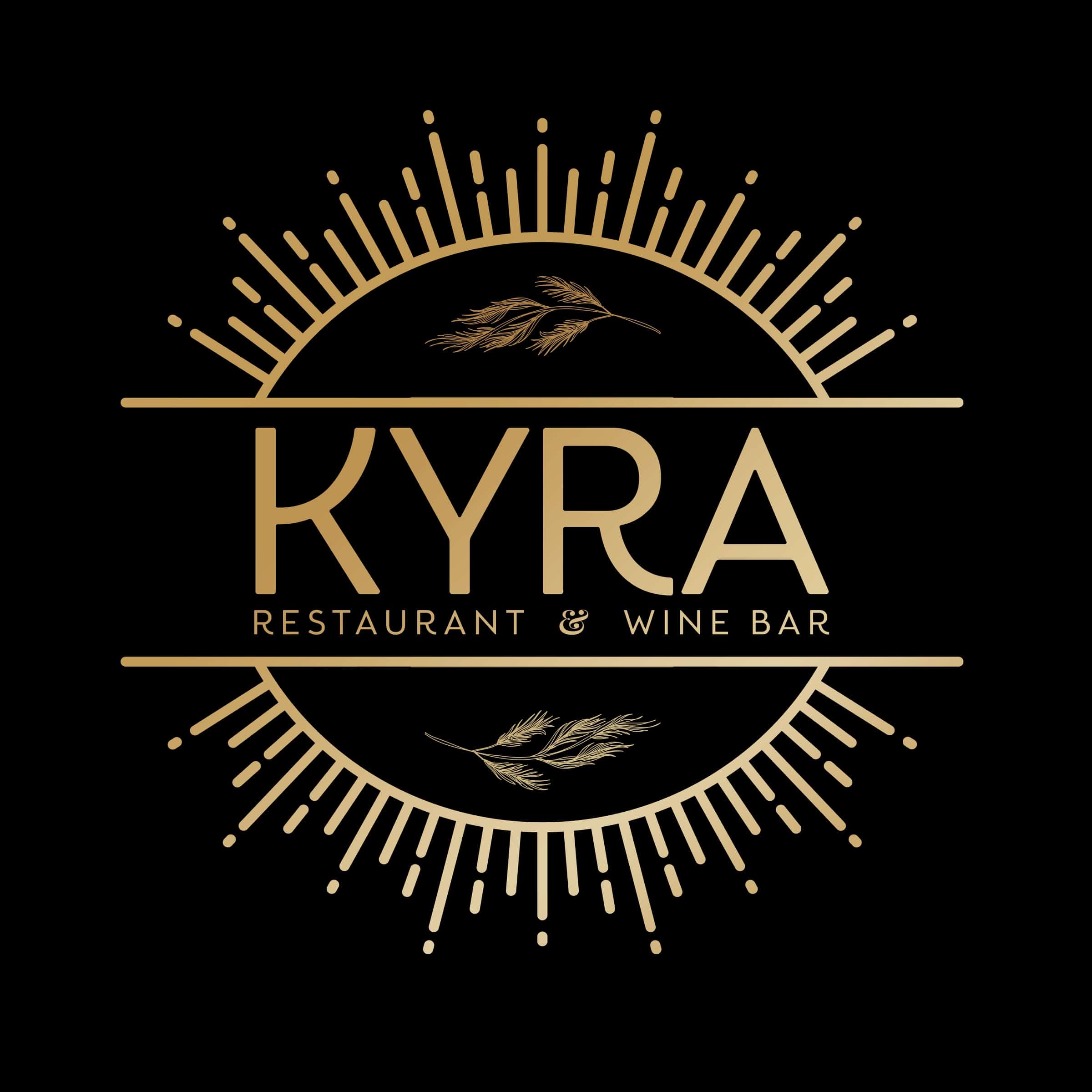 Kyra Logo - KYRA _ LOGO _ BLACK. Kyra Restaurant & Wine Bar