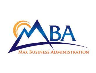 MBA Logo - MBA. Max Business Administration. logo design