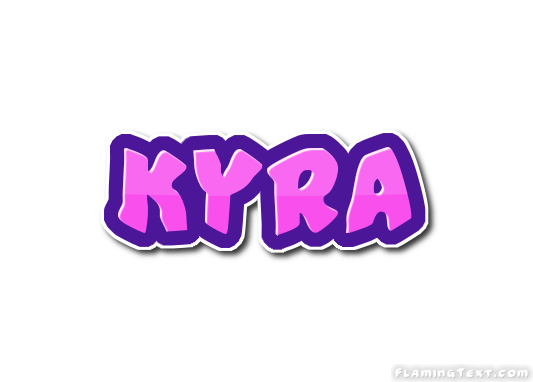 Kyra Logo - Kyra Logo | Free Name Design Tool from Flaming Text