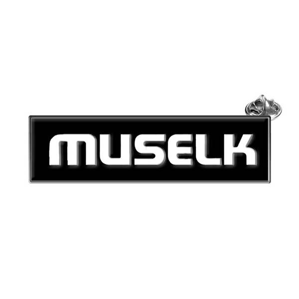 Muselk Logo - MUSELK RECTANGULAR ENAMEL PIN